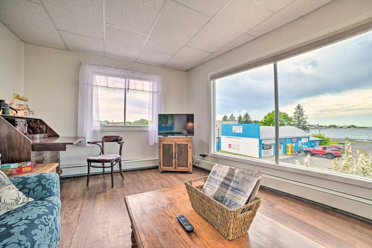 Walkable St Ignace Condo With Lake Huron Views 圣伊尼亚斯 外观 照片