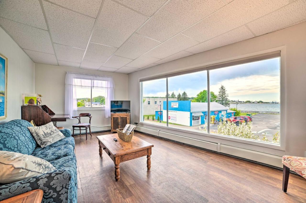 Walkable St Ignace Condo With Lake Huron Views 圣伊尼亚斯 外观 照片